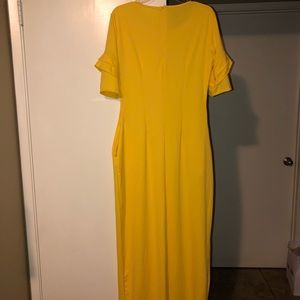 Summer maxi dress with pockets